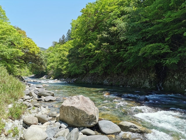 06道の駅明宝の吉田川上流.jpg