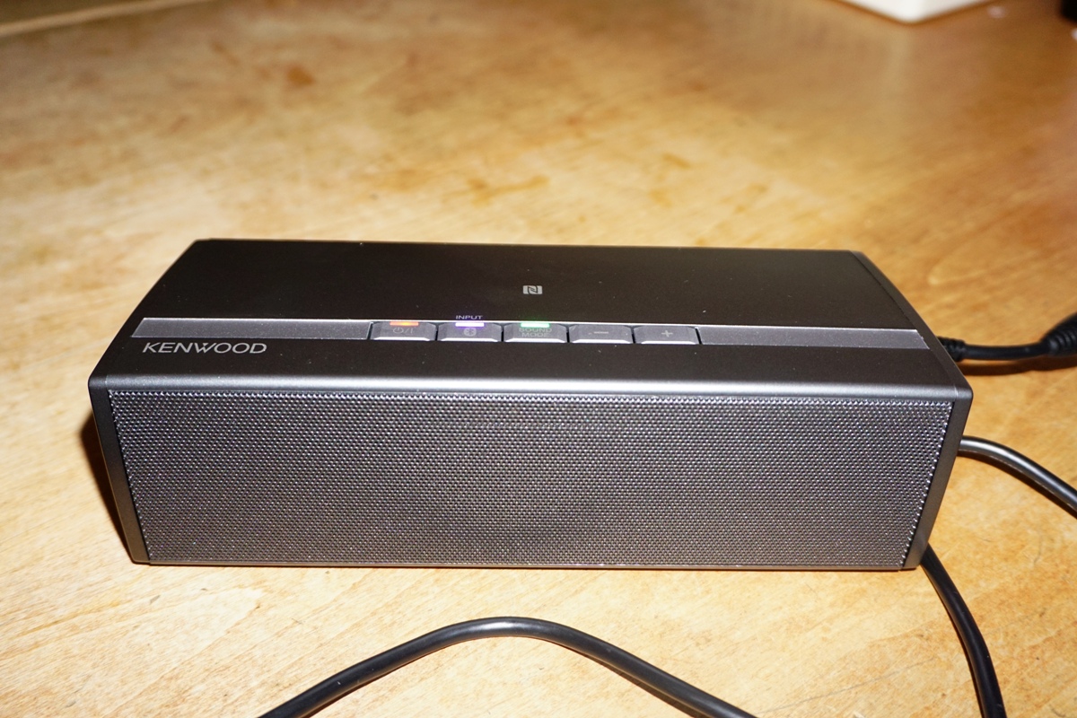 KENWOOD AS-BT77 Bluetoothスピーカー 重低音/NFC搭載/ケンウッド